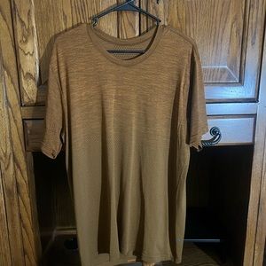 Lulu lemon tan shirt